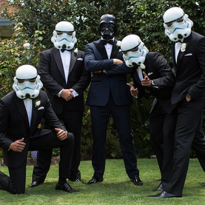 Star Wars Wedding photo