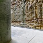 The Cutaway Rock Wall