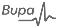 Bupa Logo - black & white
