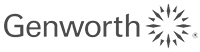 Genworth logo - black & white