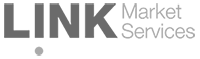 Link Market Services Logo - black & white