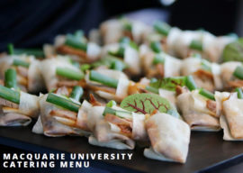 Macquarie University Catering Menu by Forte Catering & Events